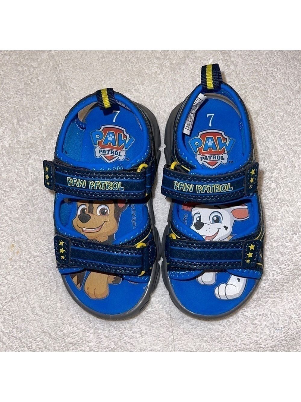Paw patrol light up sole sandals